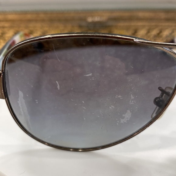 Coach - Kristina Sunglasses - Frames EUC, Lenses Poor, Beach/Rx Opp - Coach Case - Picture 4 of 17